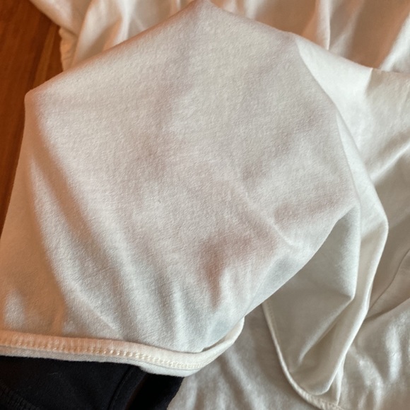 Prana off white cream long sleeve top size large - Picture 9 of 11